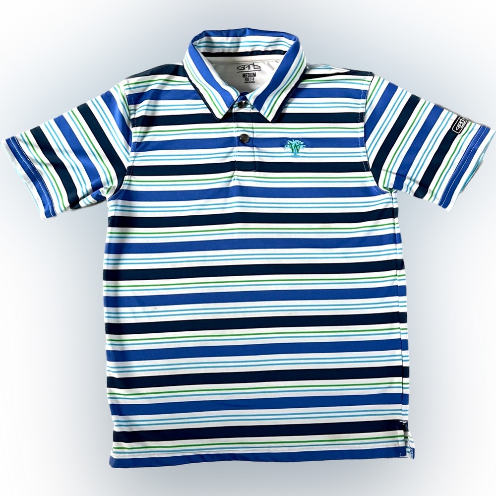 Garb Youth Medium (Size 7/8) Golf shirt.
